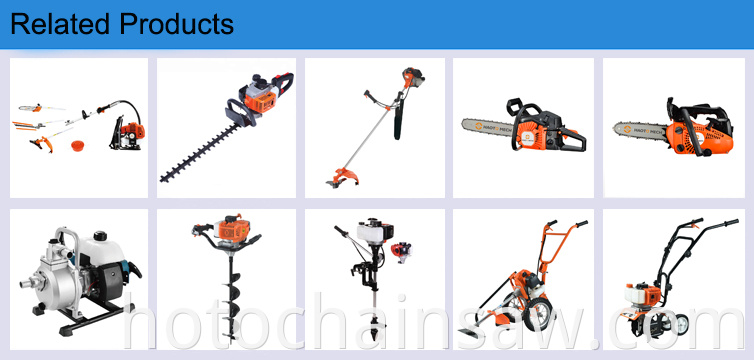 Thailand Grass Brush Cutter 51.7cc Gasoline grass trimmer Hand push grass cutter two Wheel brush cutter 52cc machine